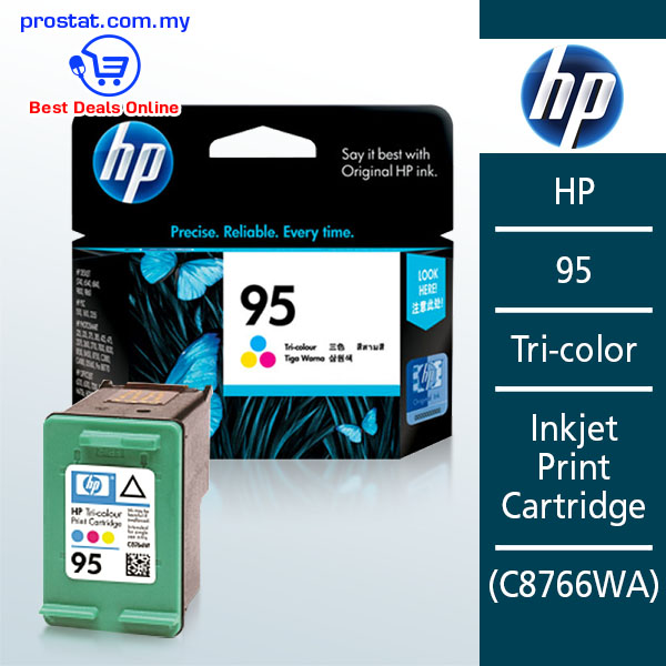 HP 95 Tri-color Inkjet Print Cartridge (C8766WA) – Malaysia Online office supply prostat.com.my