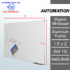 Magnetic_Whiteboard_Aluminium_Frame_1.5′_X_2′_(SM15)_–_45cm(H)_x_60cm(W)-AUTOMATION