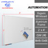 Professional office whiteboard SM24 2x4 for meeting room and training use