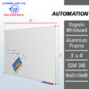 Magnetic_Whiteboard_Aluminium_Frame_3′_x_4′_(SM34)_–_90cm(H)_x_120cm(W)-AUTOMATION