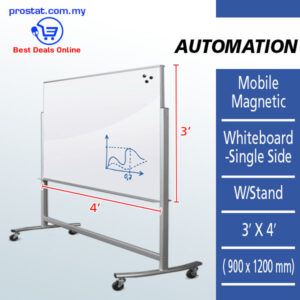 Mobile_Magnetic_Whiteboard_–_Single_Side_W-Stand_3′_X_4′_(_900_x_1200_mm)-AUTOMATION