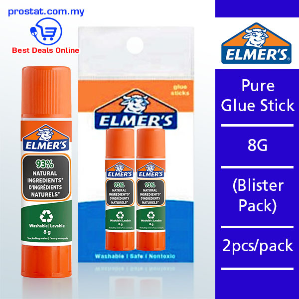 Shop Elmer's Pure Glue Stick 8G at prostat.com.my to Enjoy Discount Prices & Promotional Sales