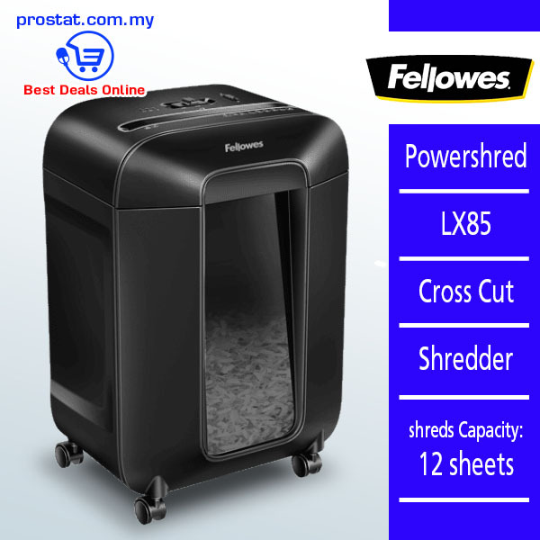 Fellowes Powershred LX85 Cross Cut Shredder