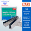Buy MAX 3/4" Staples 1220FA-H Bullet Online at prostat.com.my to Enjoy Discount Prices and Promotional Sales. Kuala Lumpur Best Price Online Office Supply