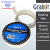 Complete Range of Office Supply Online. Shop Grabbit Masking Tape 24mm x 12 yards online at prostat.com.my to Enjoy Discount Prices and Promotion Sales.