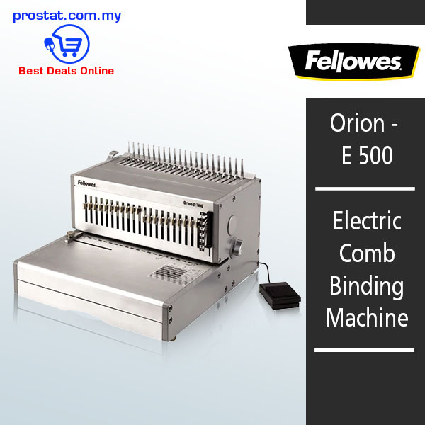 Fellowes Orion - E 500 Electric Comb Binding Machine