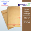 Lowest Price Office Supply Online. Shop Butterfly Brown Manila Envelope Online at prostat.com.my to Enjoy Discount Prices & Promotional Sales.