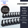 Plastic Binding Comb 22mm x 21Ring (Bind Up To 170Sht) – Malaysia Online office supply prostat.com.my
