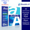 Double A A4 Premium Copier Paper 80gsm - 100Sheets – Malaysia Online office supply prostat.com.my