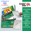 Shop Lucky Star A4 Laminating Film Online at prostat.com.my to Enjoy Discount Prices & Super Deals. Lowest Price One Stop Online Office Supply.