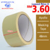 Buy Apollo Masking Tape Online at www.prostat.com.my to Enjoy Discounts And Deals. Wholesale Price for OPP, Cellulose, Binding, Acrylic & Double Sided Tape.