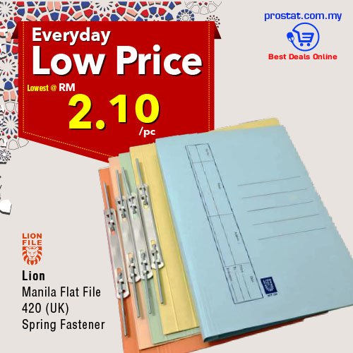 We offer Lion Manila Flat File 420 wholesale & promotion price. Most Complete Online Office Filing System and Stationery Products