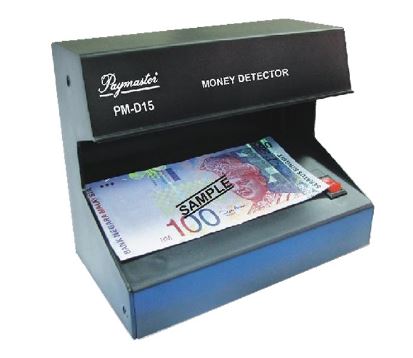 Paymaster Counterfeit UV Money Detector PM-D15 / Fake Money Note Detection – Malaysia Online office supply prostat.com.my