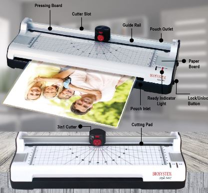 BIOSYSTEM Lamicut 340C A3 Laminator Professional Office Laminating Machine Malaysia for Corporate Offices.