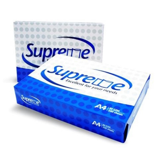 Supreme A4 80gsm Copy Paper 500 Sheets Premium Multipurpose Office Paper Malaysia - Prostat Malaysia Online B2B Office Supplies (A4 Paper)